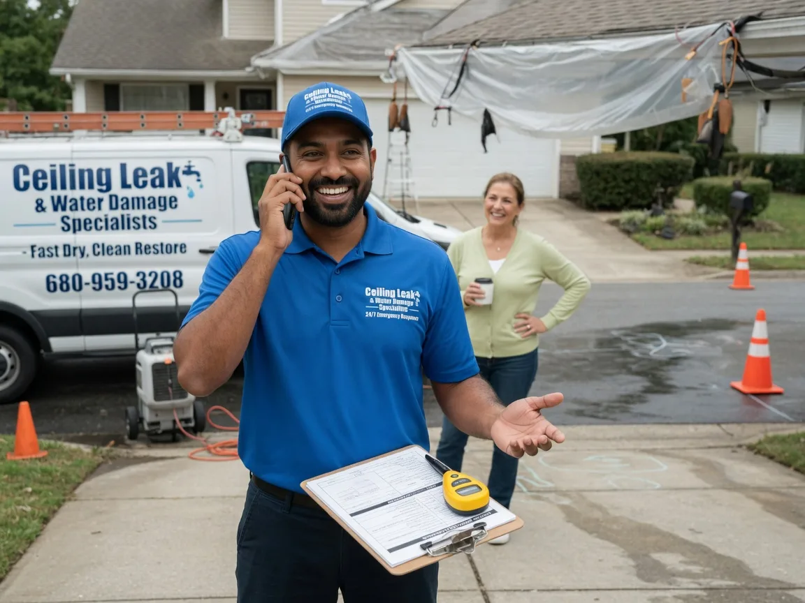 Ceiling Leak Cleanup Knights Landing, CA FAQs